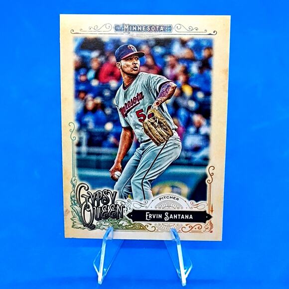 2017 Topps Gypsy Queen - Ervin Santana #258 - Picture 2 of 5